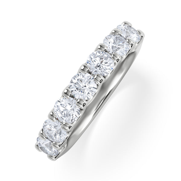 Chloe 18K White Gold Diamond Eternity Ring 1.50ct G/Vs